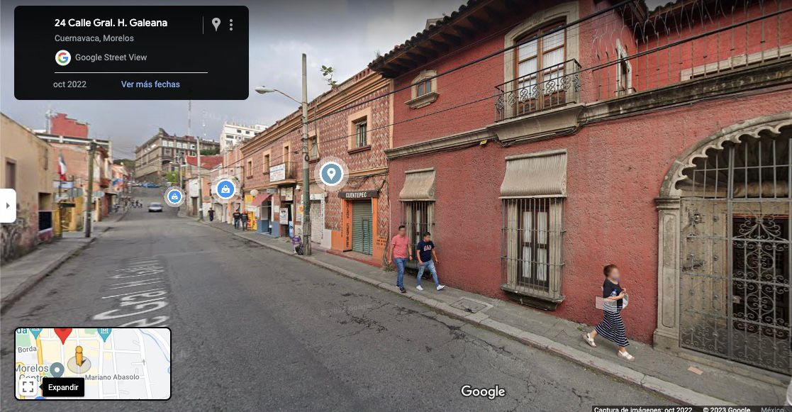 google maps captura imagenes 360