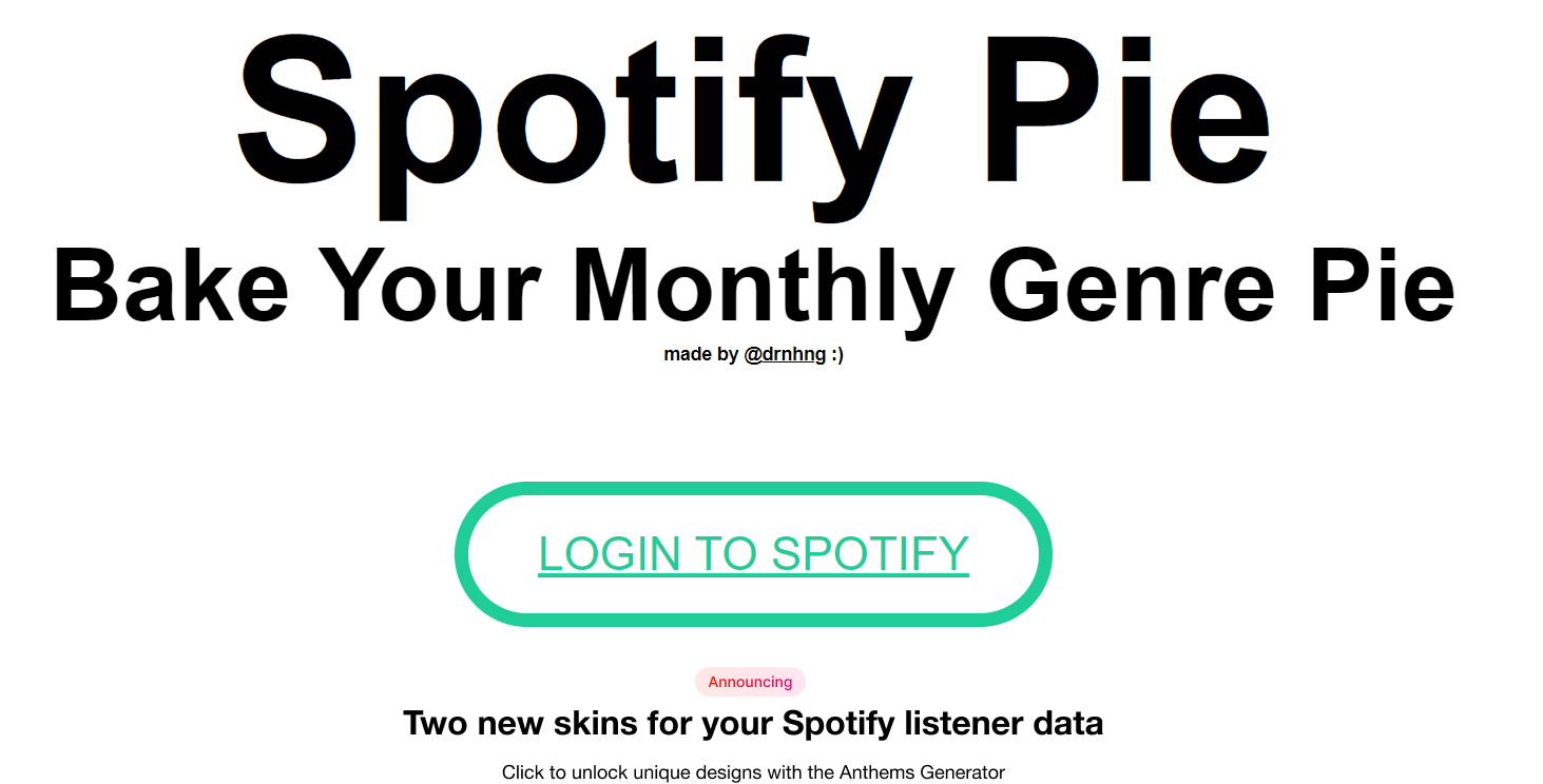 grafica spotify pie