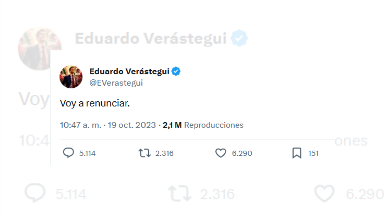 verastegui renuncia