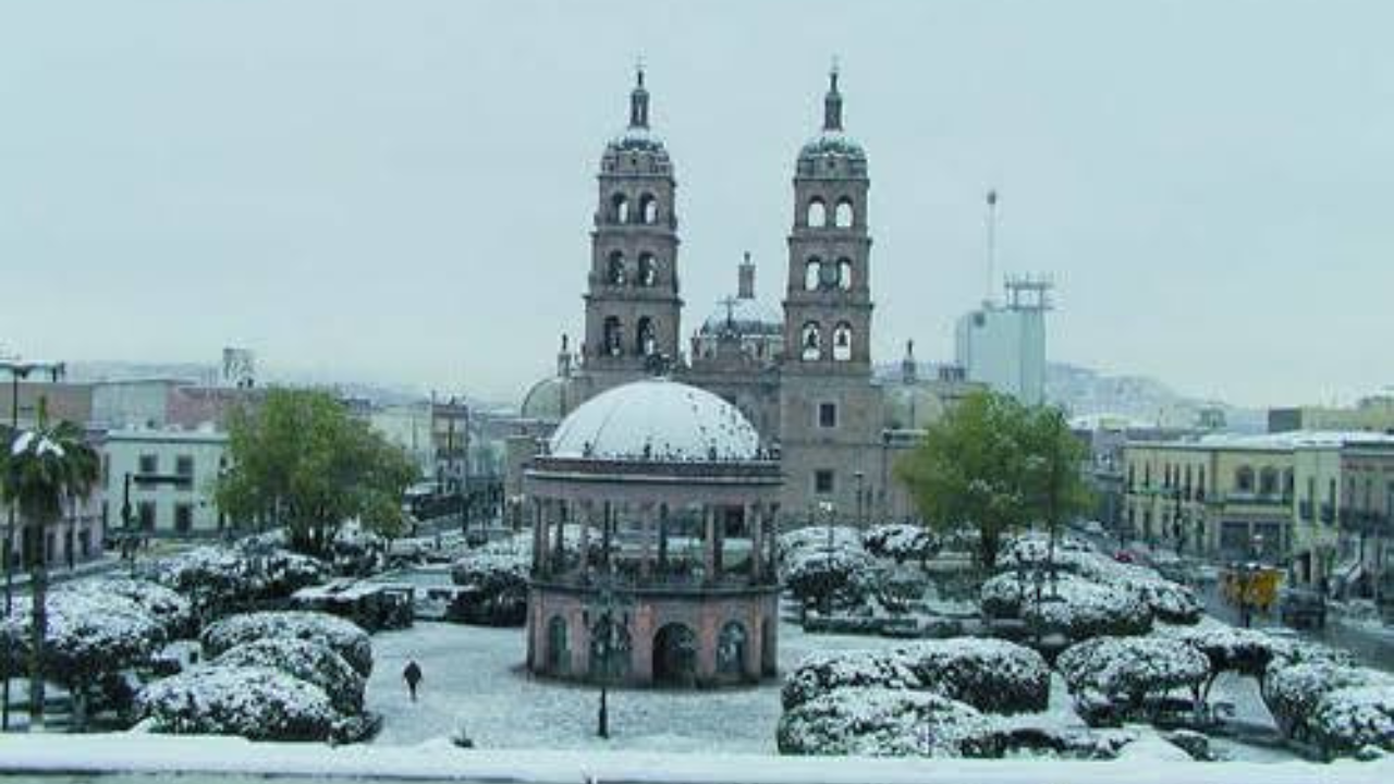 invierno nieve en mexico