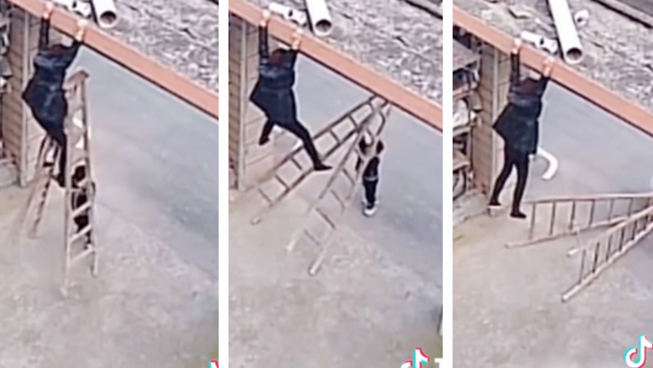 (Vídeo) Salva menor a su madre en la India