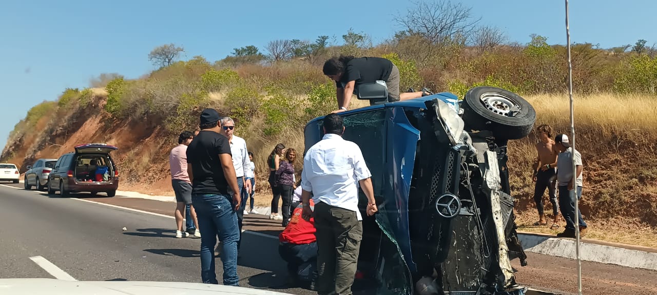 Se registran tres accidentes en la Autopista del Sol