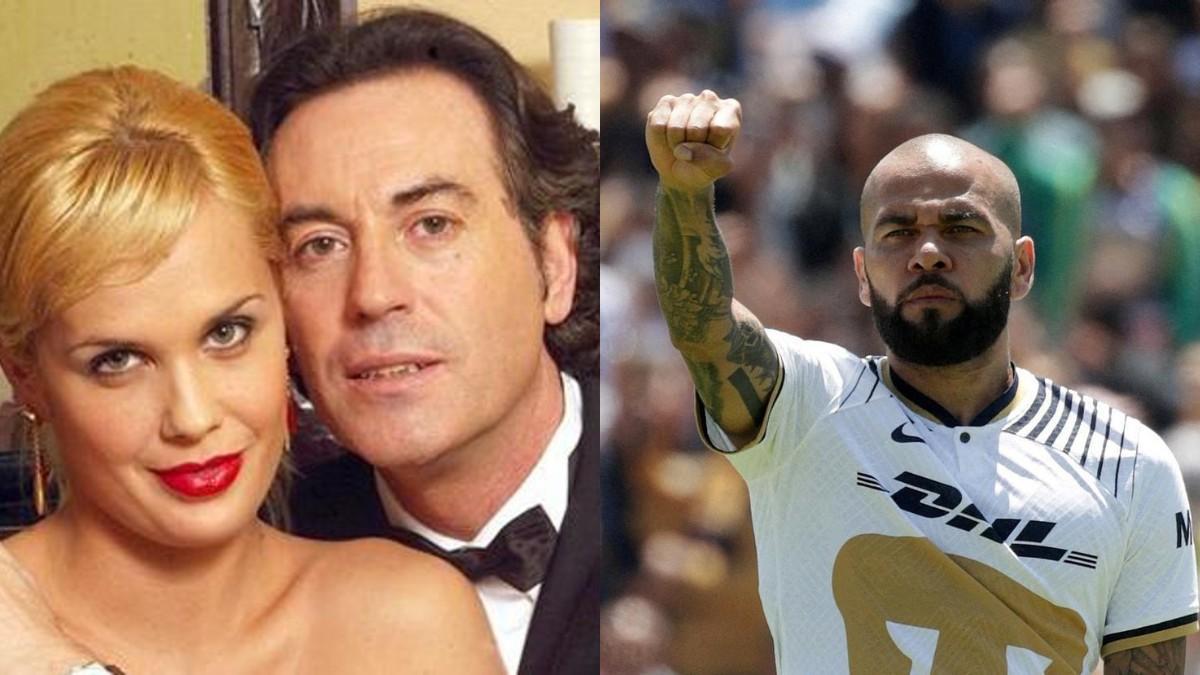 Dani Alves chateaba con la esposa de su amigo