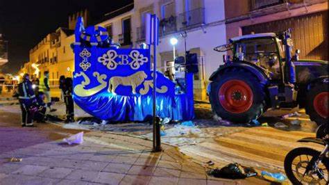 Pierde la vida una mujer durante la "Cabalgata de Reyes magos" en España