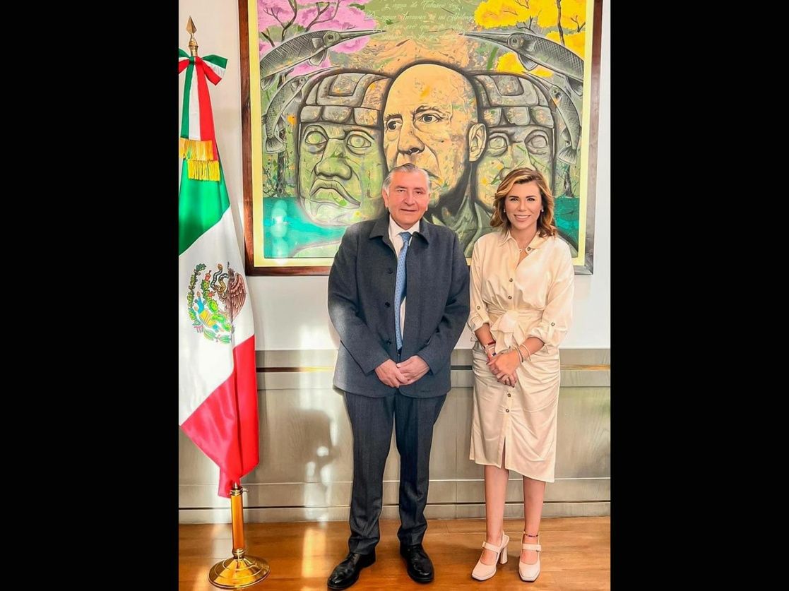 Supervisa Adán Augusto López el estado de Baja California