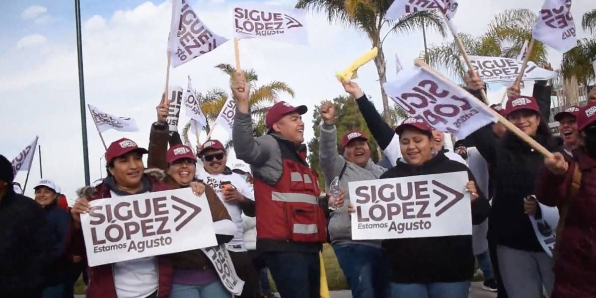 Adán Augusto López es apoyado por transportistas en Tijuana