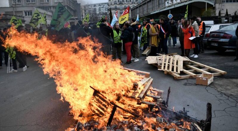 protestas en francia