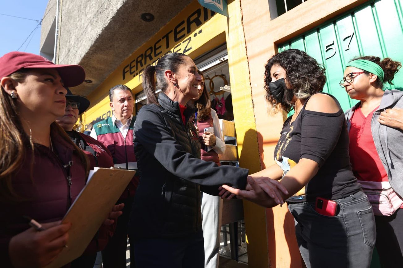 claudia sheinbaum recorridos