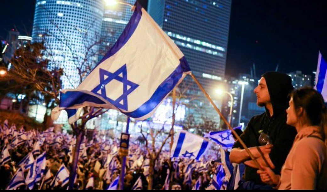 israel manifestaciones