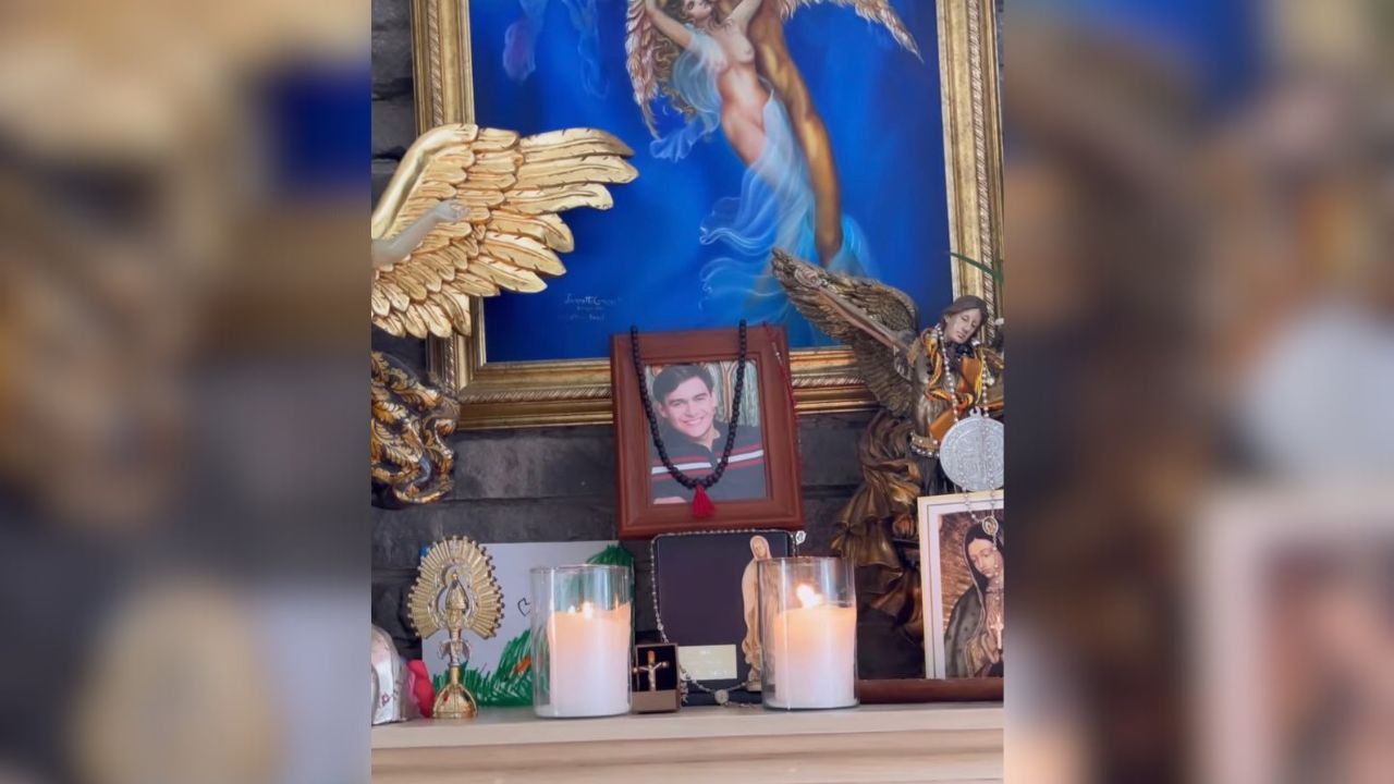 muestran altar de jualian figueroa