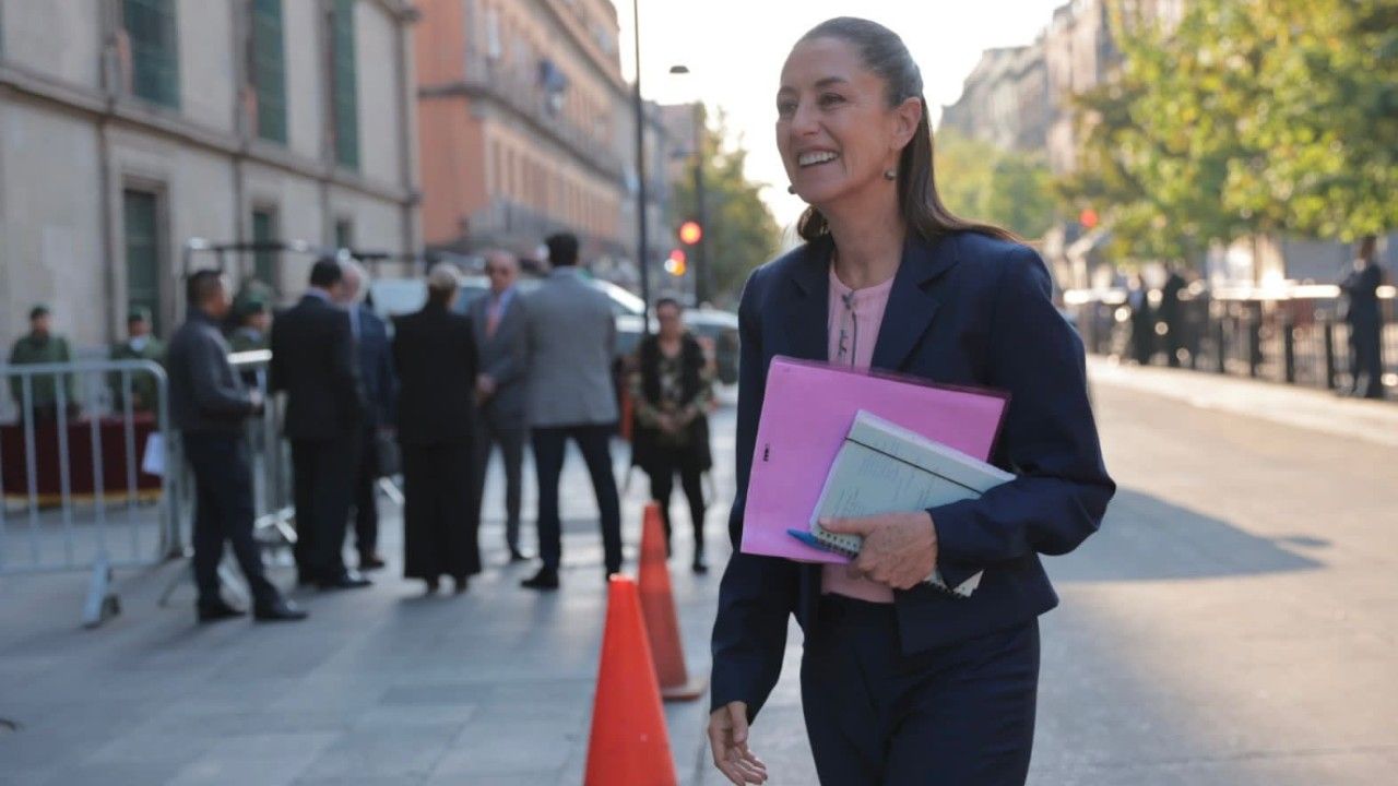 claudia sheinbaum simulacro universitario