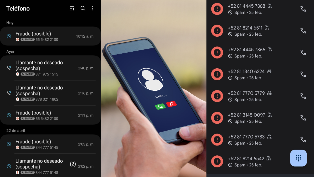 evita llamadas de publicidad