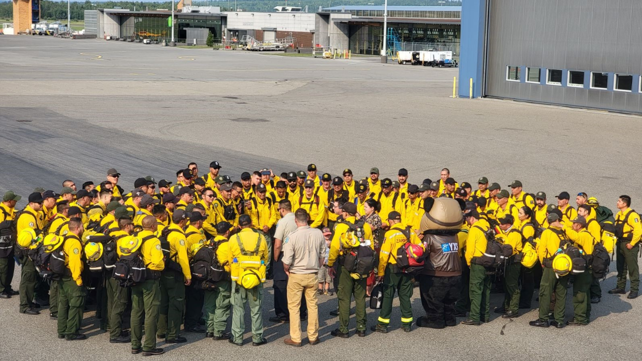 mexico combate incendios en canada