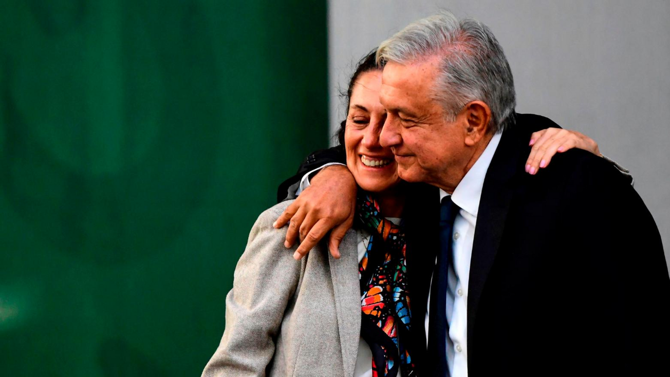 amlo sheinbaum encuestas