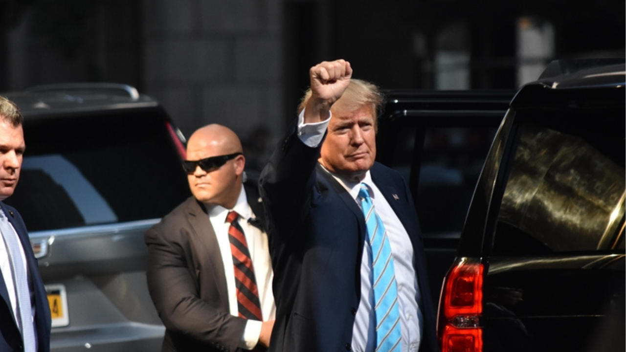 donald trump se entrega en georgia