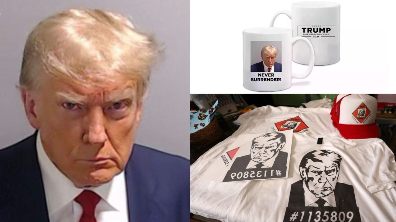 trump carcel vende playeras