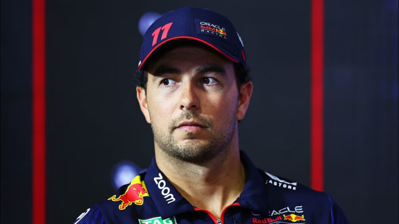 checo perez suspendido