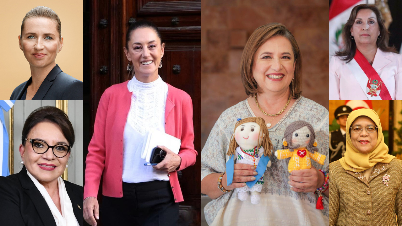 mujeres presidentas en el mundo 