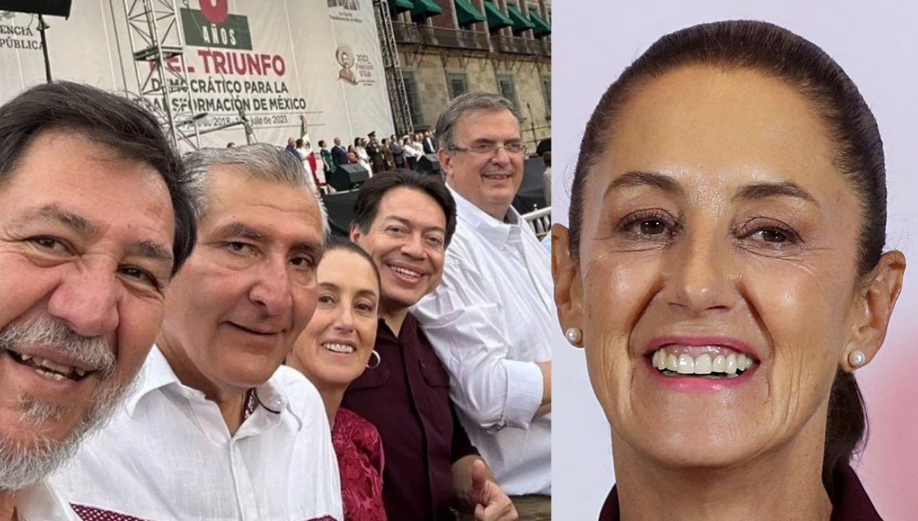 morena corcholatas amlo claudia