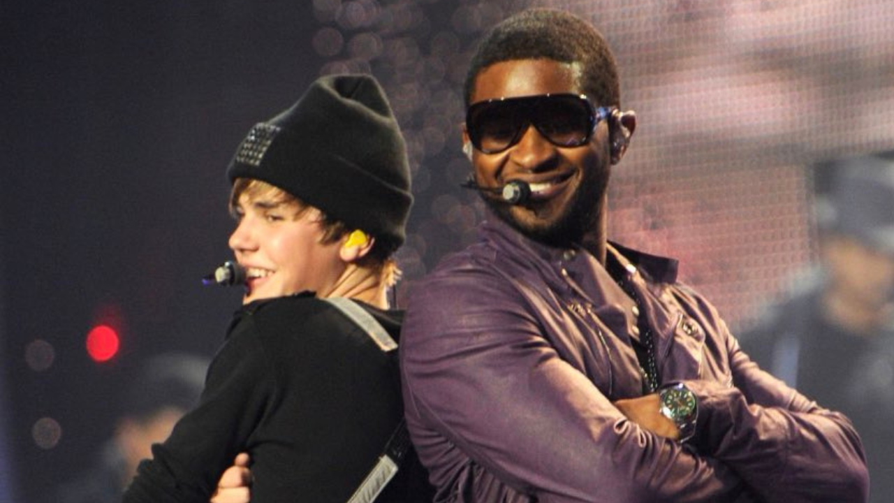 Usher en el Show de Medio Tiempo del Super Bowl LVIII