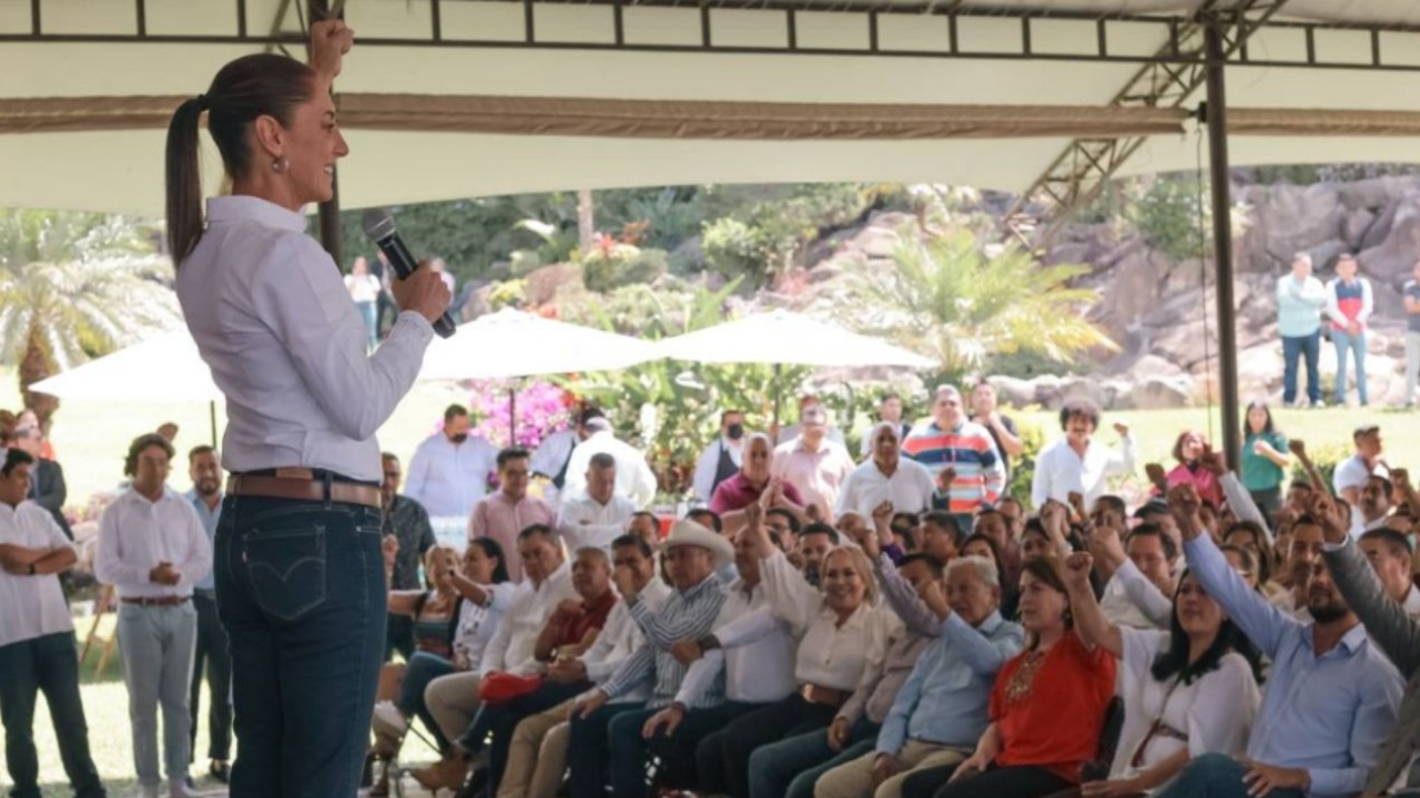 Es porque hay mucha gente en mis eventos: Sheinbaum sobre sanción del INE
