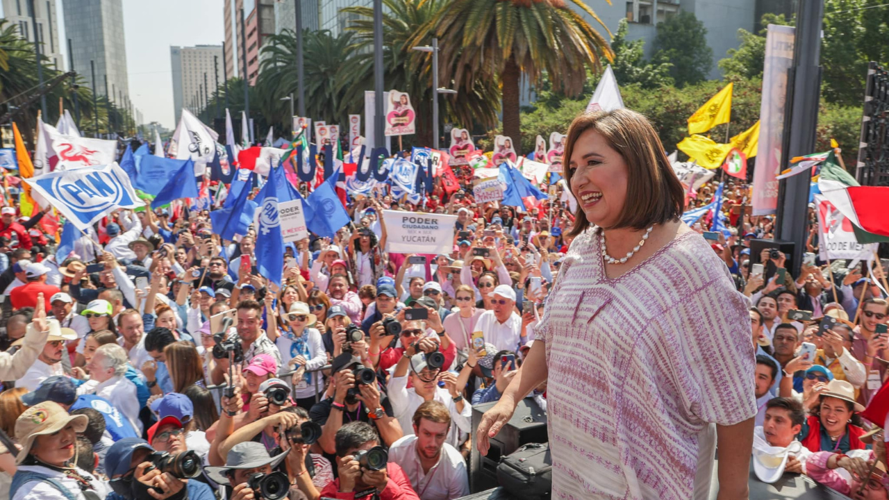 xochitl galvez licencia para presidencia