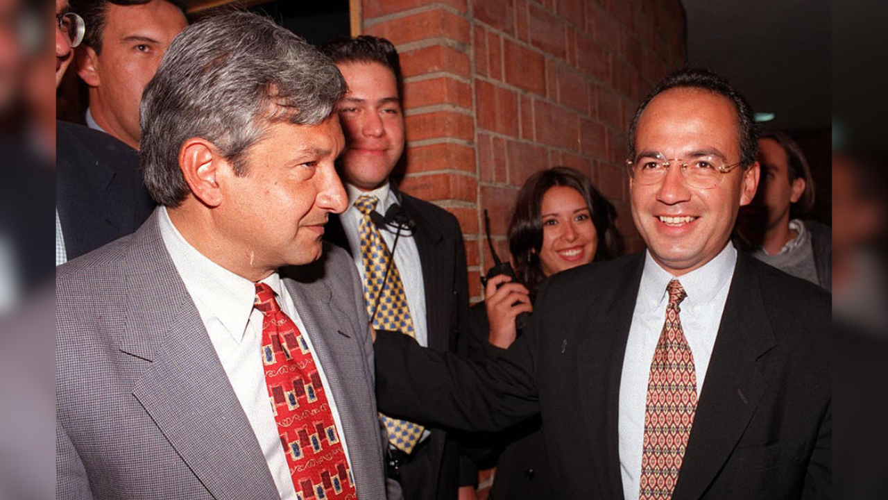 amlo calderon juntos