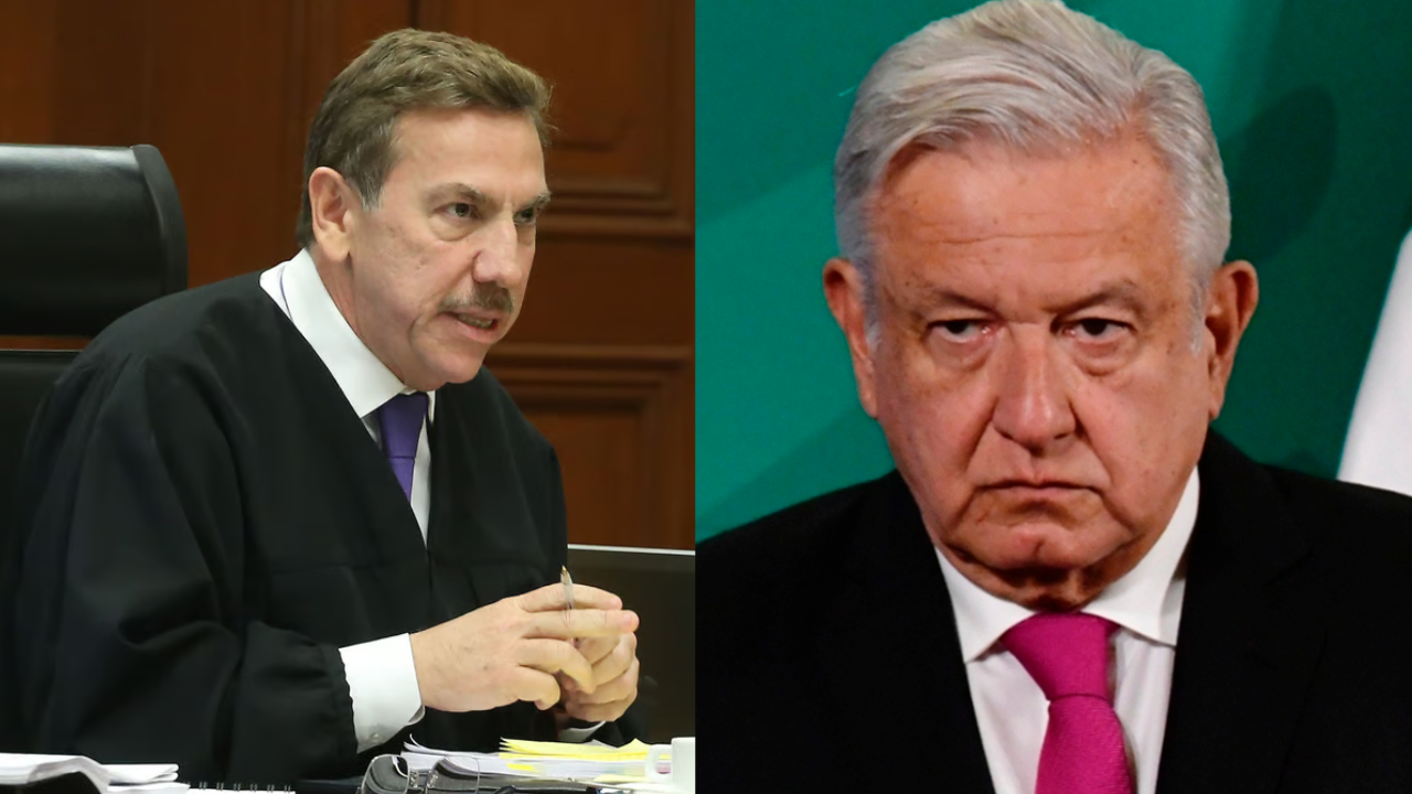 amlo enojado ministro