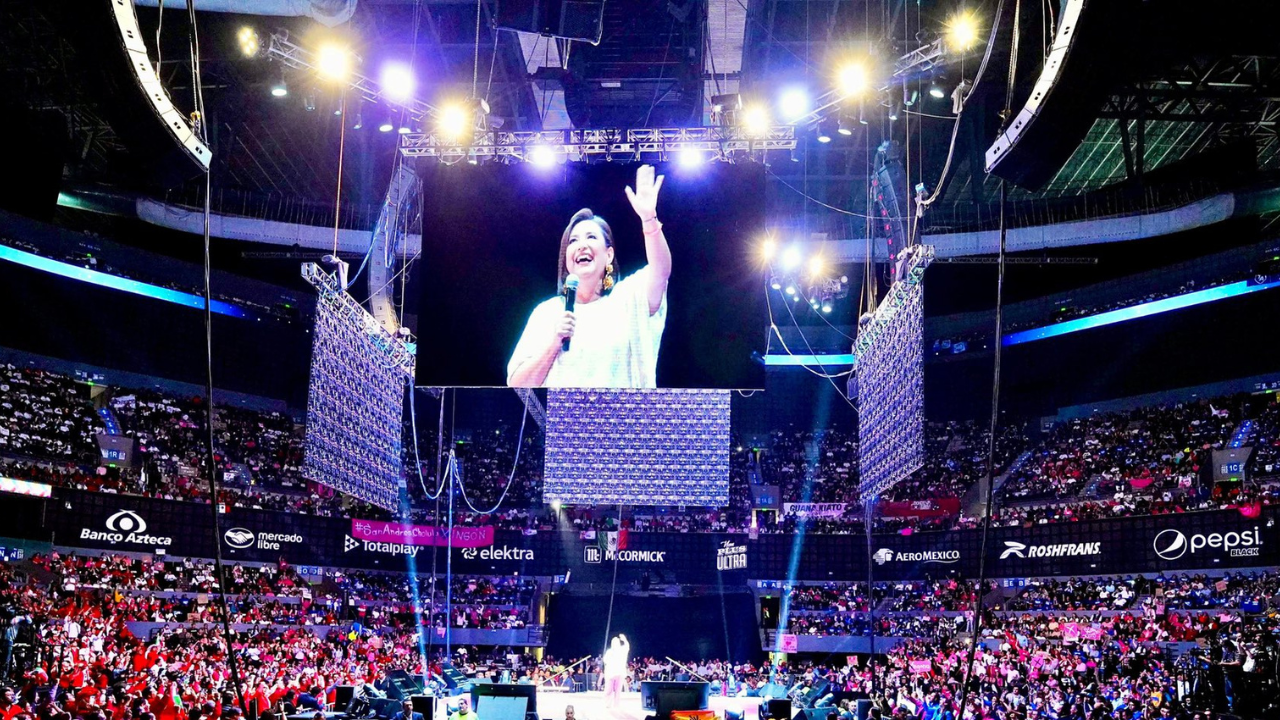 cierre de precampaña de xochitl galvez