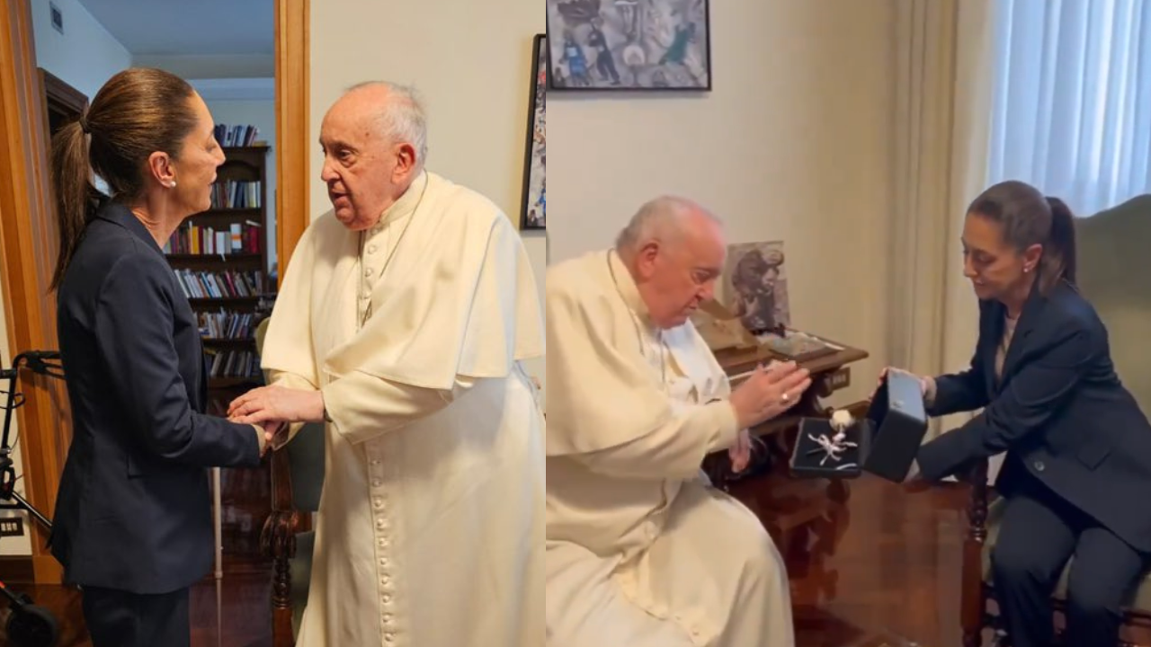 “Me regaló grandes consejos de vida”: Esto fue lo que el Papa le dijo a Claudia Sheinbaum
