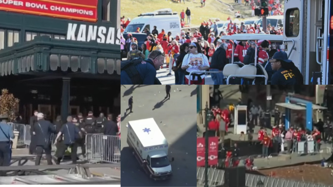 (VIDEO) Así fue el tiroteo en desfile de Chiefs tras Super Bowl