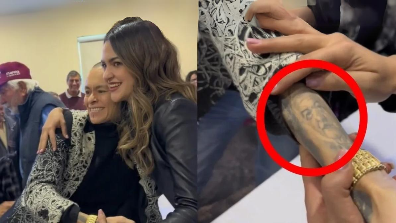 señora demuestra su amor por amlo tatuandoselo