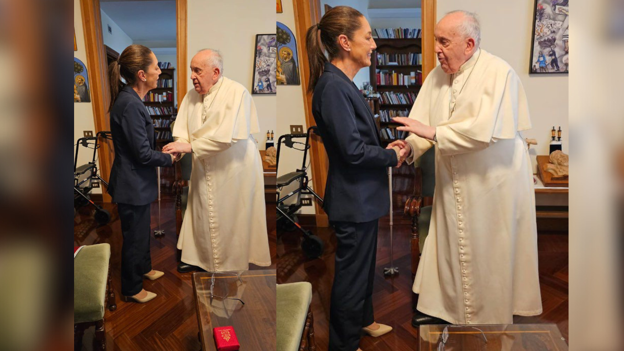 sheinbaum papa francisco