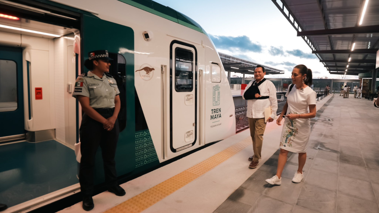 Claudia Sheinbaum: Cuánto pagó por viajar en el Tren Maya de Cancún a Valladolid