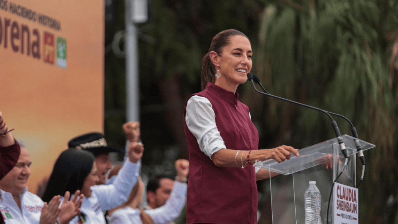 Claudia Sheinbaum va por Plan Hídrico