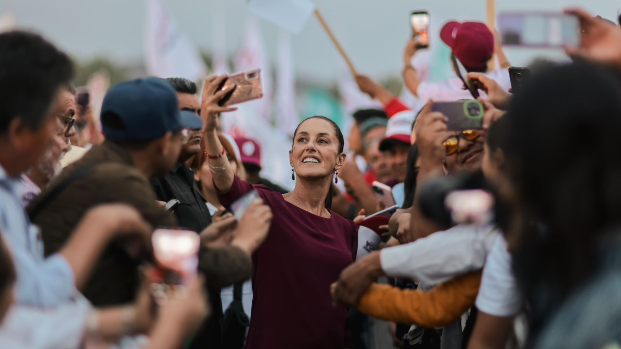 Claudia Sheinbaum va por la construcción de más escuelas y mejores salarios