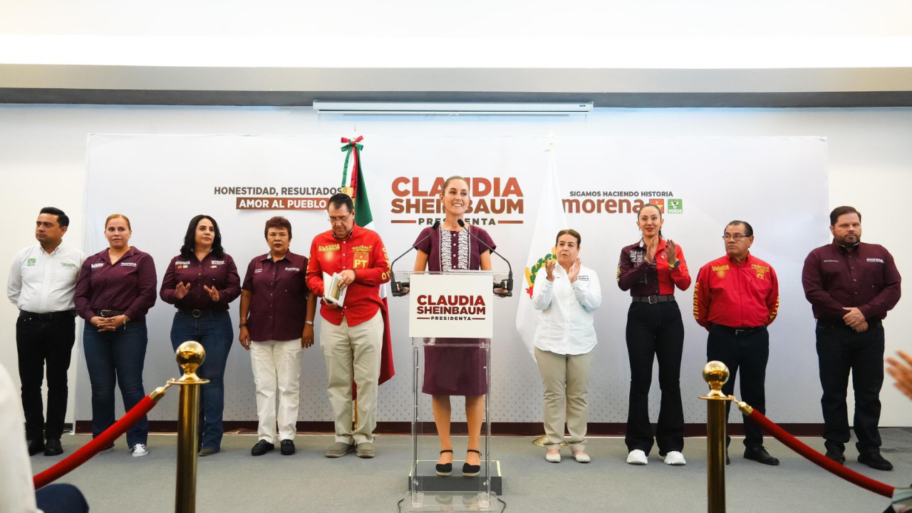 claudia sheinbaum pide que todos y todas salgamos a votar