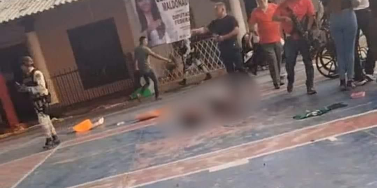 El lugar quedó resguardado por la FGE de Guerrero.