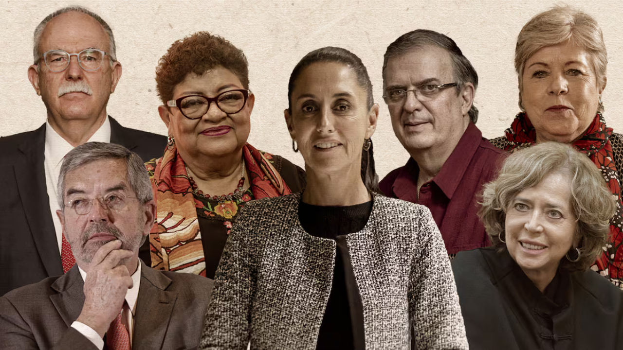 el gabinete de claudia sheinbaum marcelo ebrard ernestina godoy alicia barcena