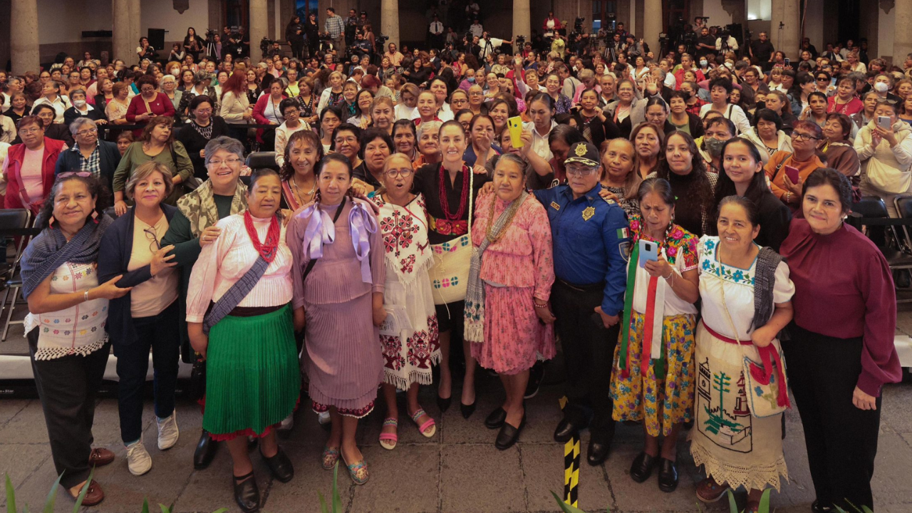 presidenta de mexico morena claudia 