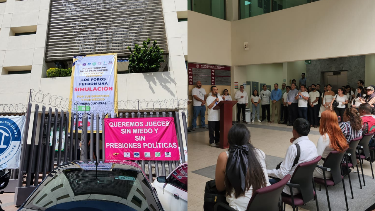 Se suma Guerrero al paro nacional del Poder Judicial  de la Federación  (PJF)