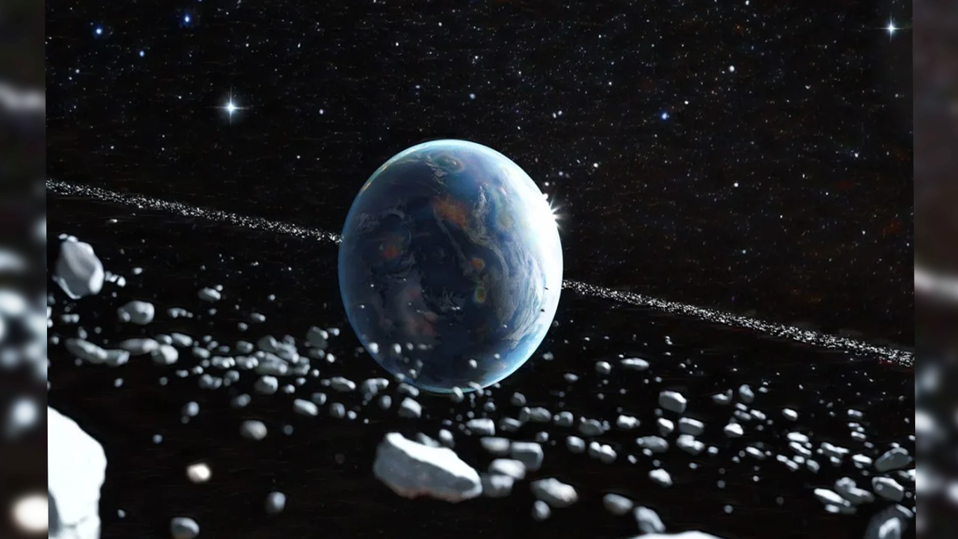 ¿La Tierra con anillos? Un nuevo estudio así lo plantea