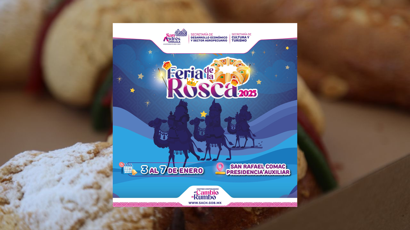 Feria de la Rosca 2025: Dónde y cuándo ir por roscas rellenas y a bailar con La Sonora Dinamita