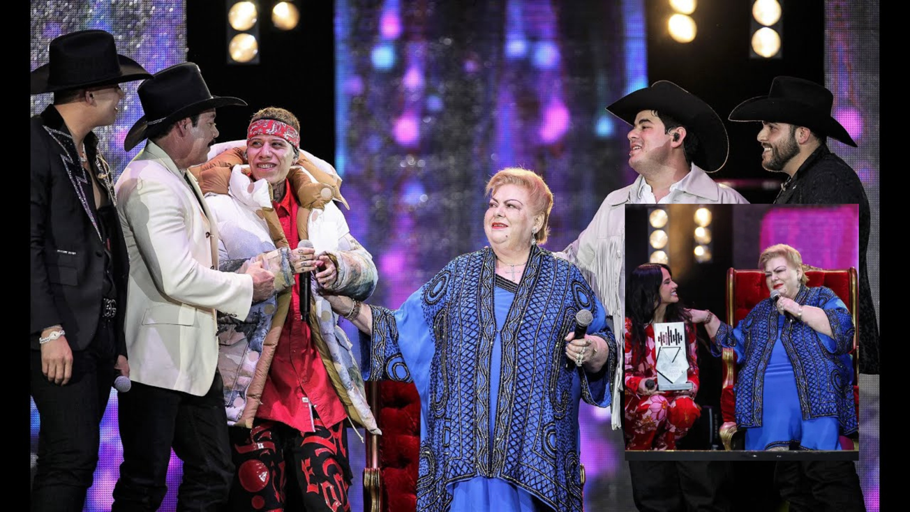 (Video) De Gerardo Ortiz a Becky G: así fue el homenaje en vida a Paquita la del Barrio