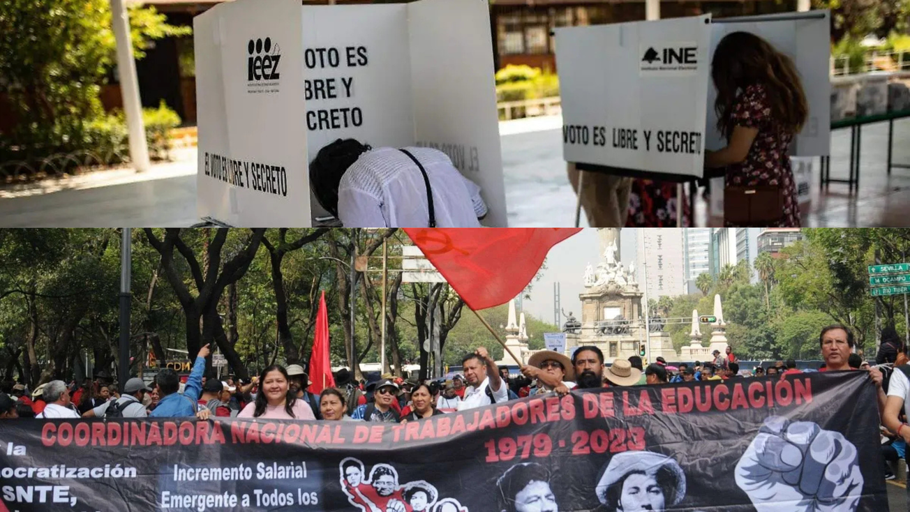 Sheinbaum confiada de que CNTE no interferirá con elección del Poder Judicial