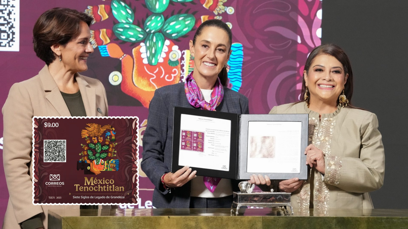 Lanzan timbre postal por los 700 años de México-Tenochtitlán: precio y dónde conseguirlo