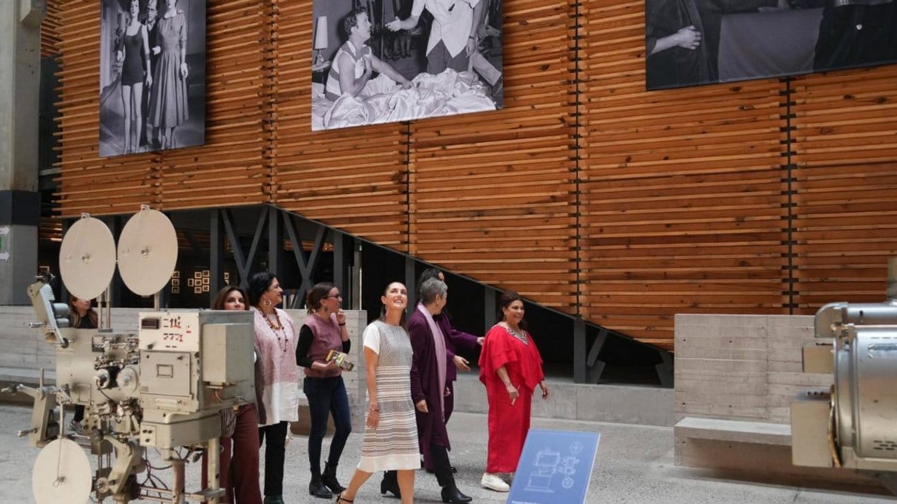 Conmemora Sheinbaum día del Cine Mexicano en la Cineteca Nacional Chapultepec
