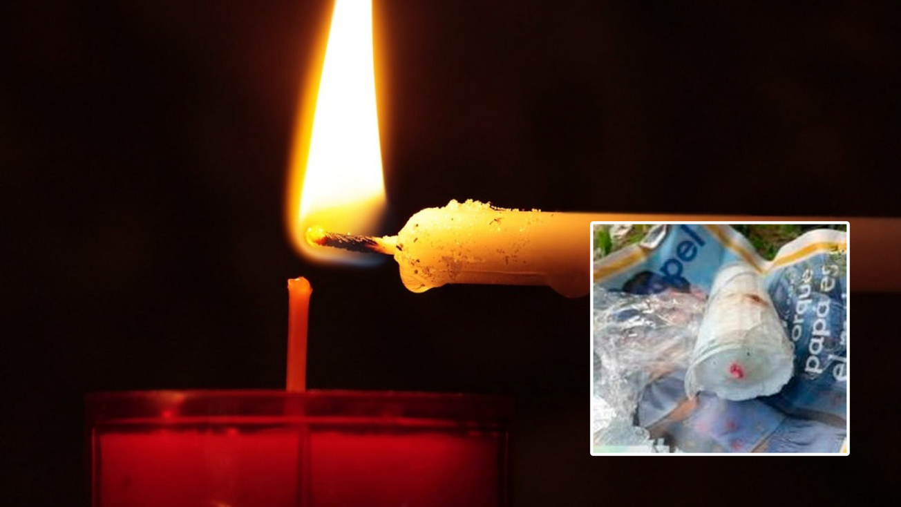 ¿Veladoras con explosivos ocultos? Se están vendiendo en Papantla