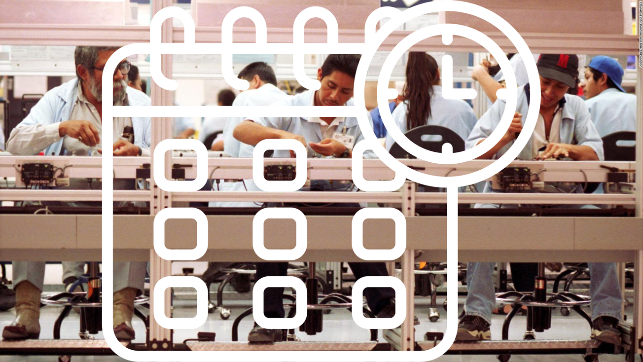 Proponen reducción anual de dos horas de jornada laboral a partir de 2027